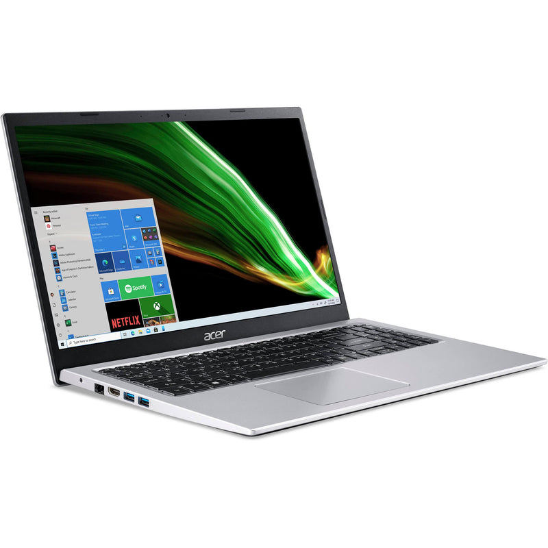 ACER ASPIRE 3 A315-35-P5N9 LAPTOP (PURE SILVER) | 15.6" FHD | PENTIUM SILVER N6000 | 8GB DDR4 | 256GB SSD | INTEL UHD GRAPHICS | WIN11 + ACER ENTRY RUN RATE BACKPACK E-1620-P (LZBPKM6B12) - DataBlitz