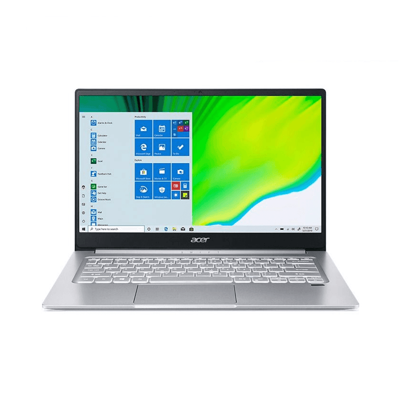 ACER SWIFT 3 SF314-42-R6Y1 14" LAPTOP (PURE SILVER) + ACER ENTRY RUN RATE BACKPACK E-1620-P (LZBPKM6B12) - DataBlitz