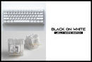 AKKO ACR61 COMBO RGB HOT-SWAPPABLE ACRYLIC MECHANICAL KEYBOARD BLACK ON WHITE (JELLY WHITE SWITCH) - DataBlitz