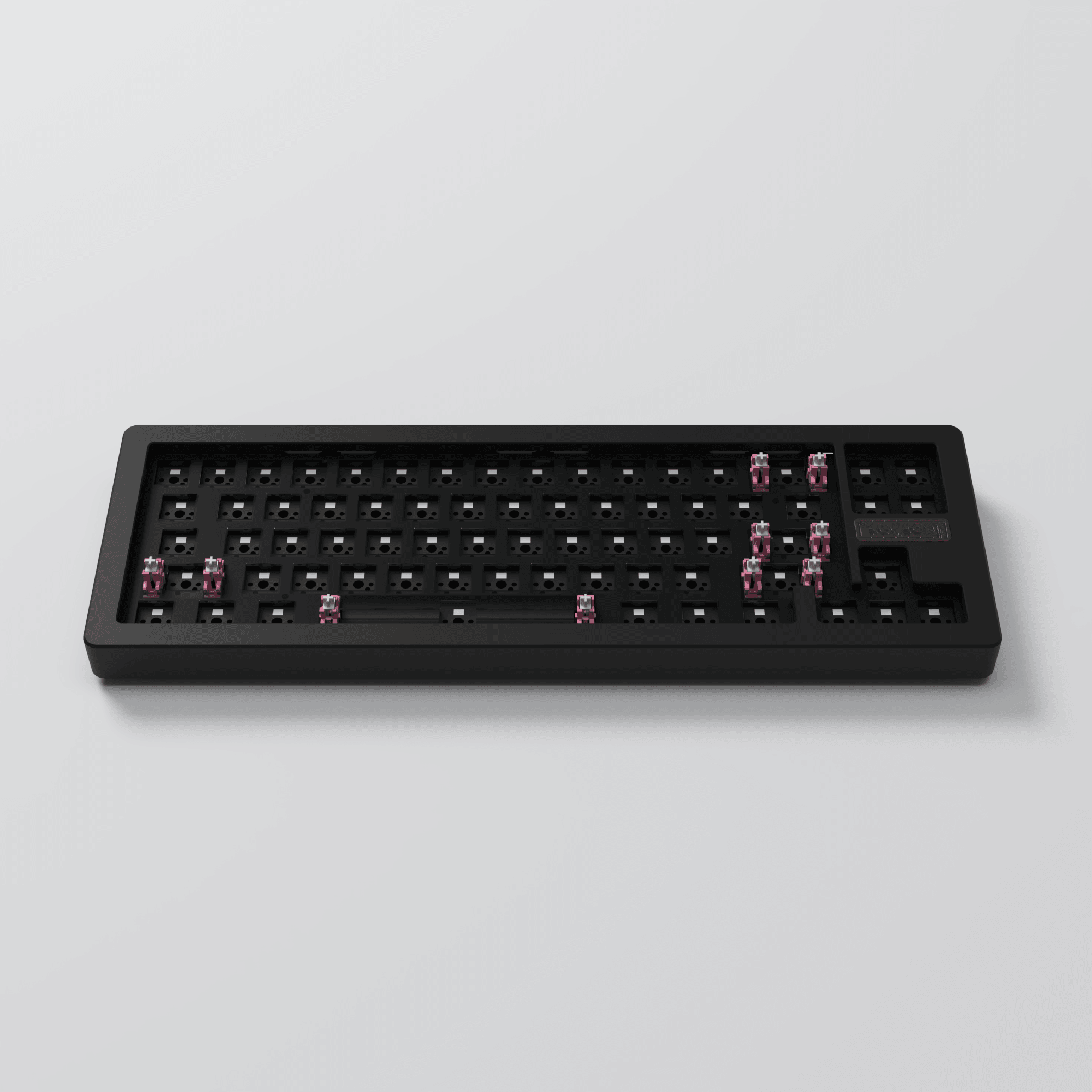 AKKO ACR Pro 68 Barebone Custom Mechanical Keyboard Hot-Swappable DIY Kit Gasket Mount (Black) - DataBlitz