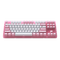 AKKO ACR87 COMBO RGB HOT-SWAPPABLE ACRYLIC MECHANICAL KEYBOARD PRUNUS LANNESIANA (JELLY PINK) - DataBlitz