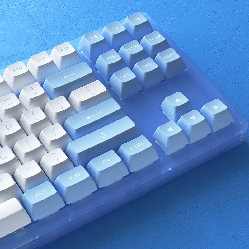 AKKO ACR87 COMBO RGB HOT-SWAPPABLE ACRYLIC MECHANICAL KEYBOARD DOLL OF THE PRINCESS (JELLY BLUE SWITCH) - DataBlitz