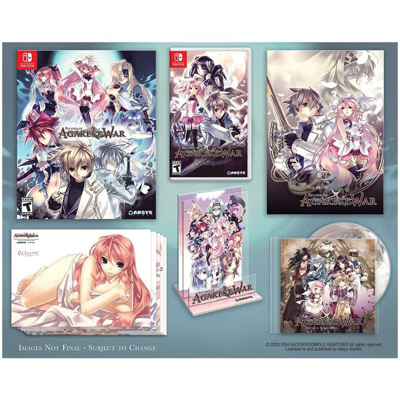 Nintendo Switch Record Of Agarest War Limited Edition