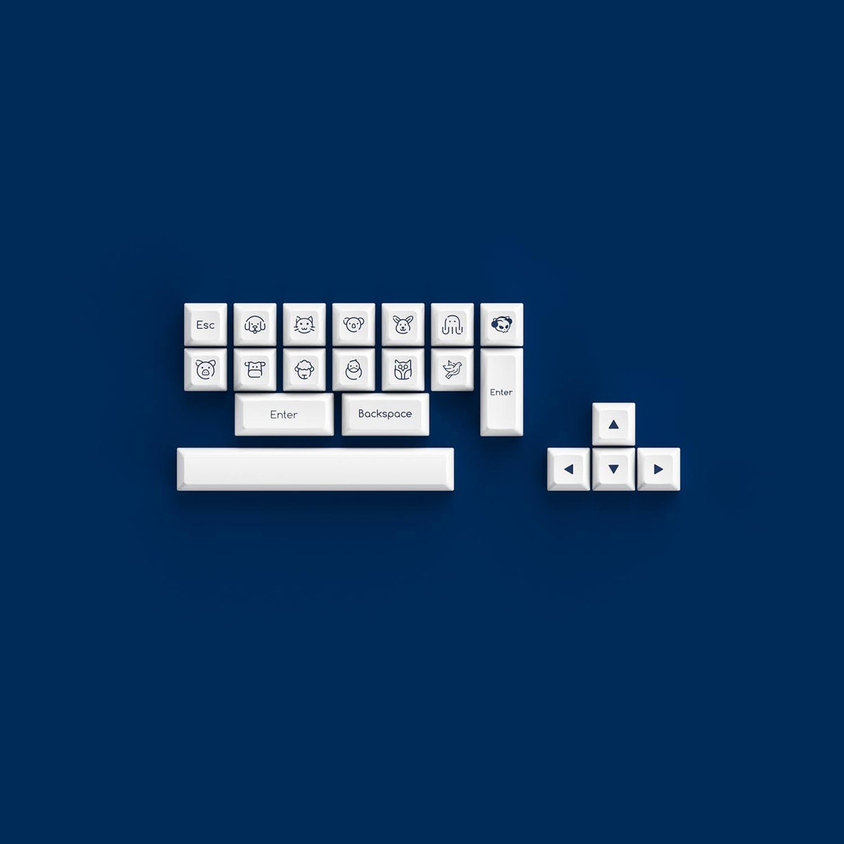 AKKO Ocean Star Keycaps Set ABS SAL 195 Keys - DataBlitz