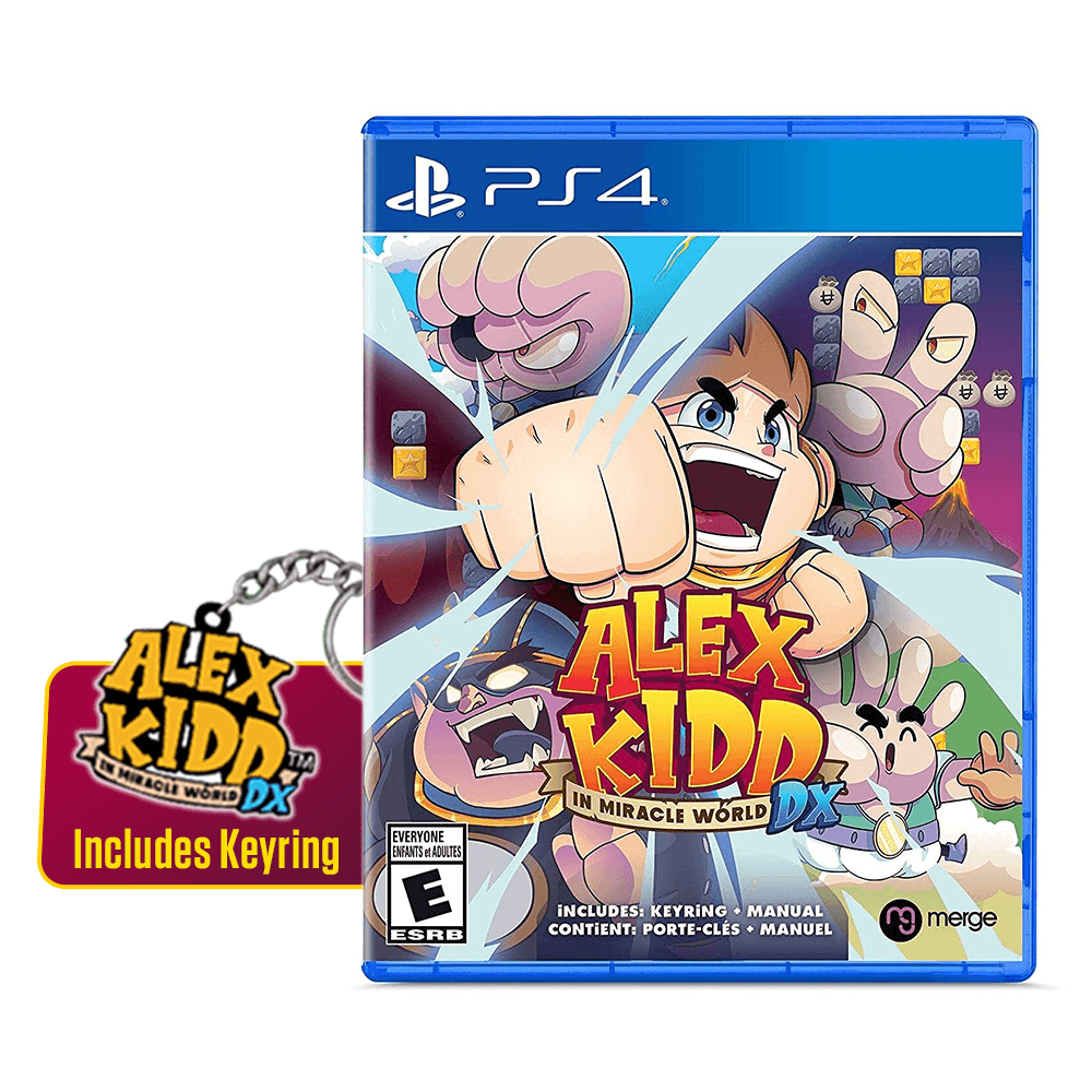 PS4 ALEX KIDD IN MIRACLE WORLD DX (INCLUDE KEYRING) ALL (US) (ENG/FR) - DataBlitz