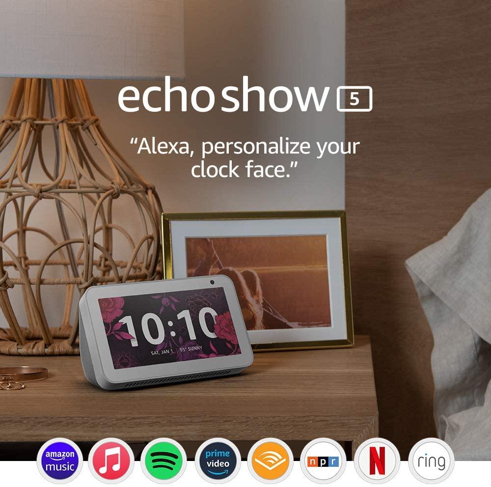 AMAZON ECHO SHOW 5 WITH ALEXA (SANDSTONE) - DataBlitz