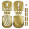 PWNAGE Ultra Custom Metallic Extra Cover Set Ambi (Gold Amber) (ECS-A-MGA) - DataBlitz