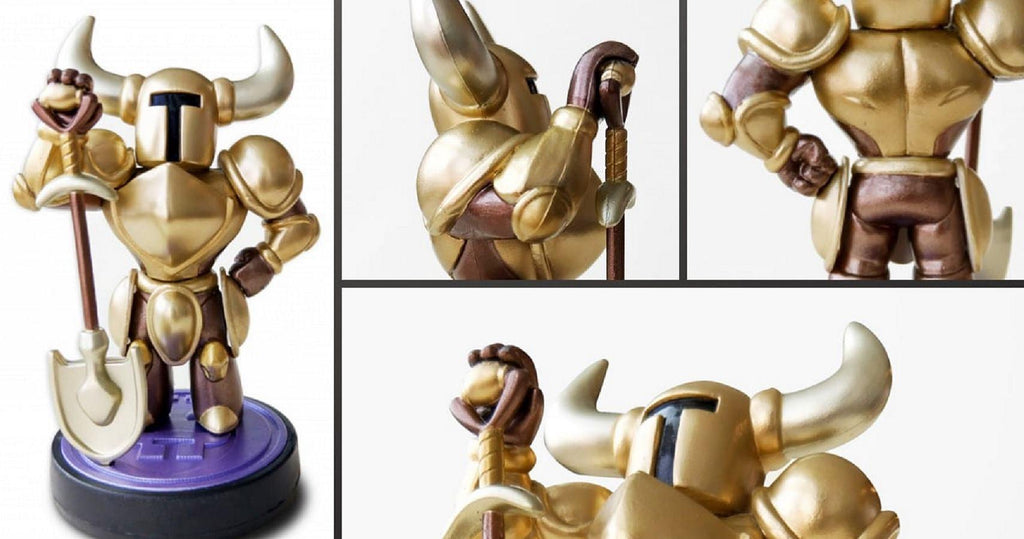 Shovel Knight Gold Amiibo (Nintendo Switch) - Nombre de estilo Amiibo Shovel Knight Gold Amiibo (Nintendo Switch) - Nombre de estilo Amiibo