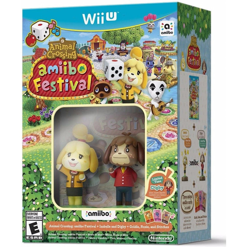 WIIU ANIMAL CROSSING AMIIBO FESTIVAL BUNDLE - DataBlitz
