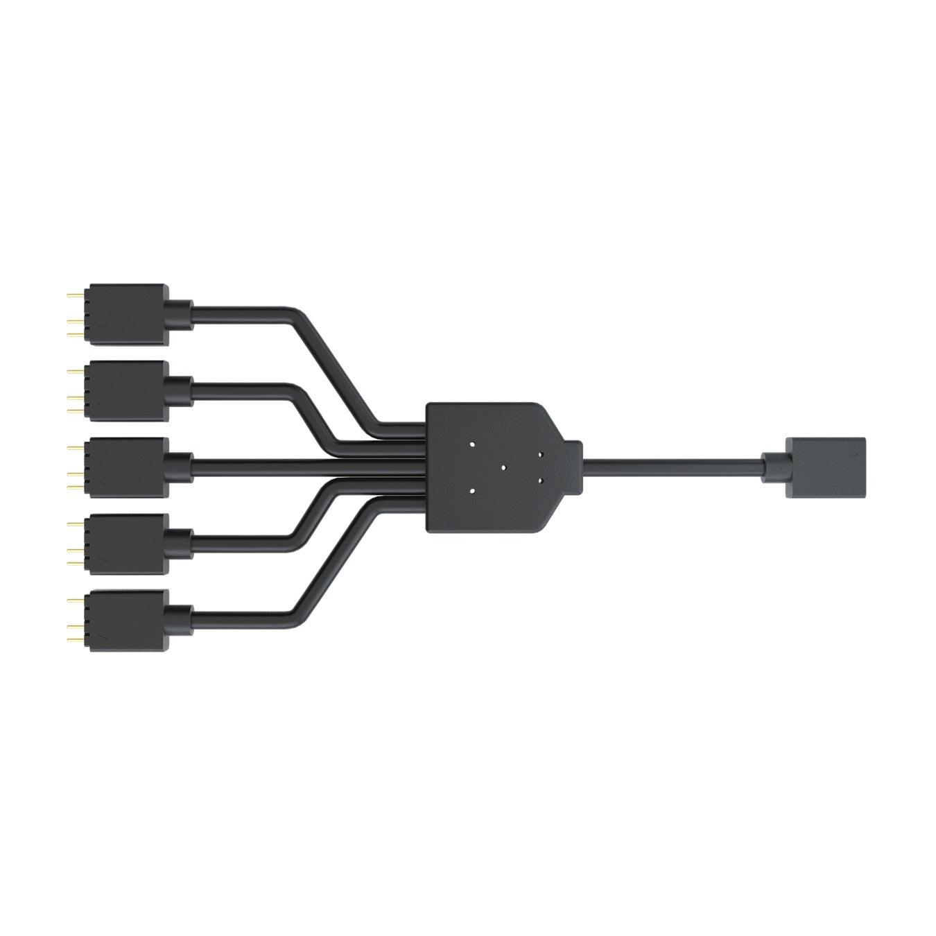 Cooler Master Addressable RGB 1-TO-5 Splitter Cable - DataBlitz