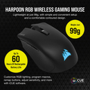 CORSAIR WIRELESS GAMING BUNDLE (K57 RGB KEYBOARD+ HARPOON RGB GAMING MOUSE) - DataBlitz