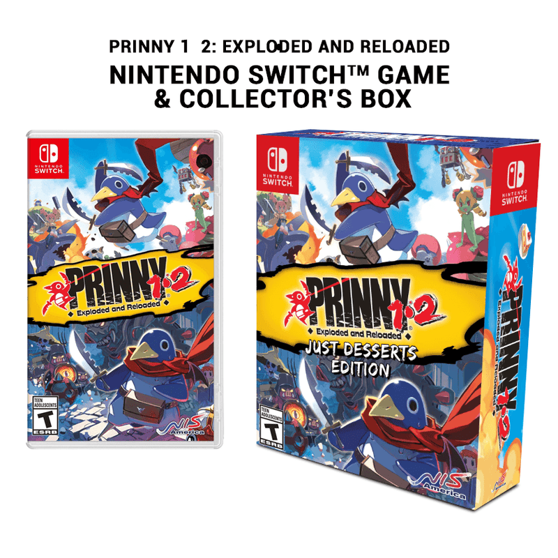 NSW PRINNY 1-2 EXPLODED AND RELOADED JUST DESSERTS EDITION (US) (ENG/FR) - DataBlitz