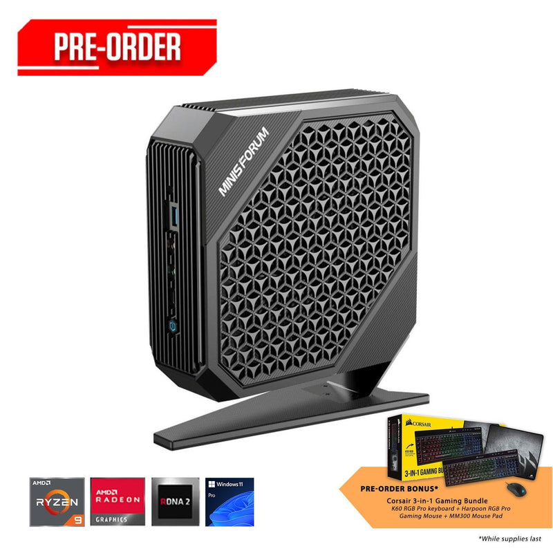 Minisforum Neptune HX99G Ryzen 9 6900HX 32GB RAM 1TB SSD RX 6600M Mini Gaming PC Pre-order Downpayment - DataBlitz
