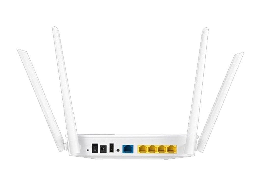 ASUS V2 WIRELESS-AC1500 DUAL BAND GIGABIT ROUTER (WHITE) (RT-AC59U) - DataBlitz