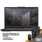 ASUS TUF F17 FX706HM-HX027T GAMING LAPTOP (ECLIPSE GRAY) | 17.3" FHD | i7-11800H | 16GB DDR4 | 512GB SSD | RTX 3060 | WIN10 + P304 TUF GAMING M5 V2 + PALM REST + TUF STICKER + TUF GAMING BACKPACK - DataBlitz