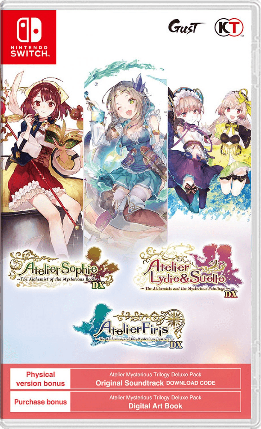 Nintendo Switch Atelier Mysterious Trilogy Deluxe Pack