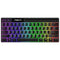 Aula Wind F3061 Membrane RGB TKL Wired Silicone Keyboard (Black) - DataBlitz