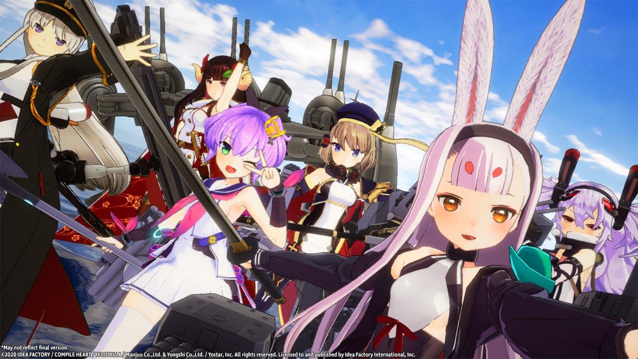 Nintendo Switch Azur Lane Crosswave Commanders Calendar Edition