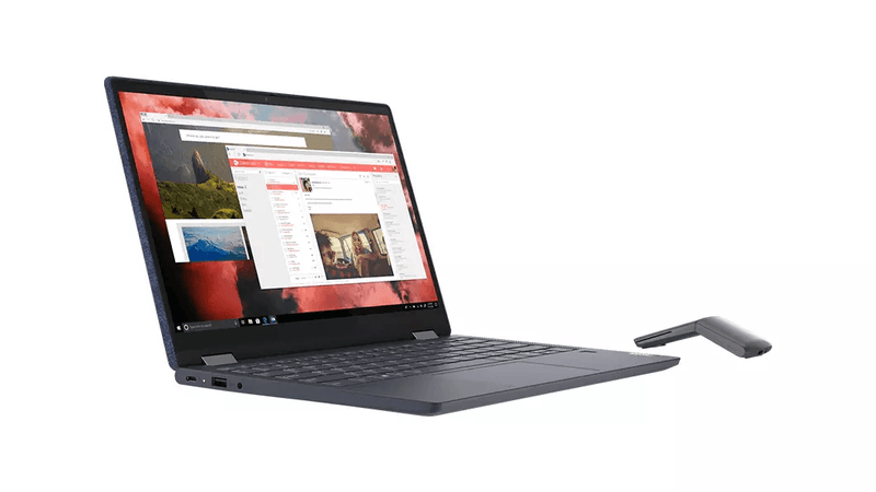 LENOVO YOGA 6 13ALC6 82ND00AQPH LAPTOP (ABYSS BLUE) | 13.3" FHD | RYZEN 5 5500U | 8GB DDR4 | 512GB SSD | AMD RADEON | WIN11 + MS OFFICE HOME & STUDENT 2021 + LENOVO CASUAL BACKPACK B210 - DataBlitz