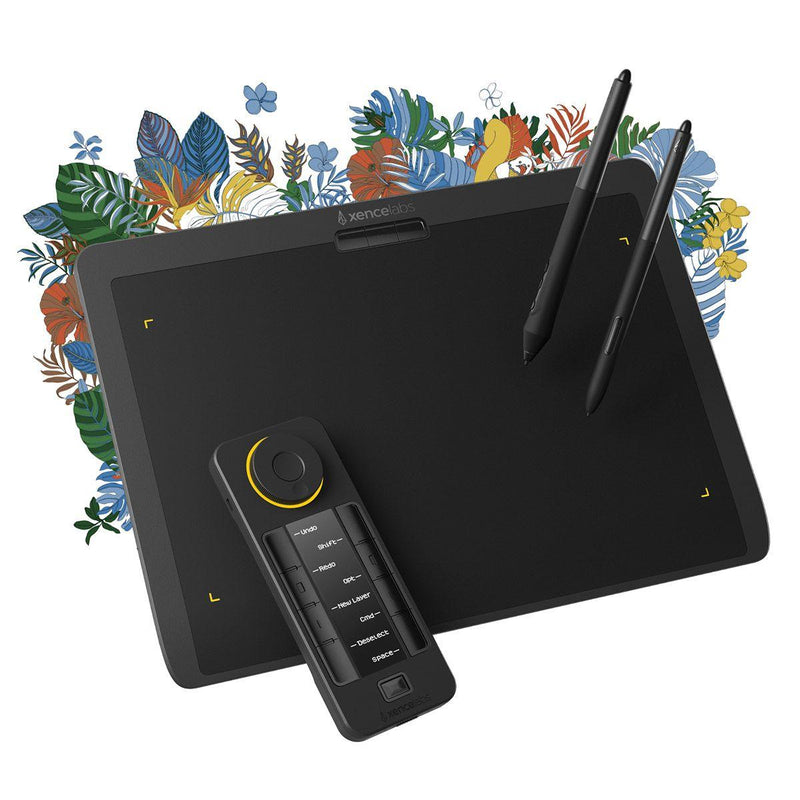 Xencelabs Pen Tablet Medium Bundle (Carbon Black) (BPH1212W-K02A) - DataBlitz