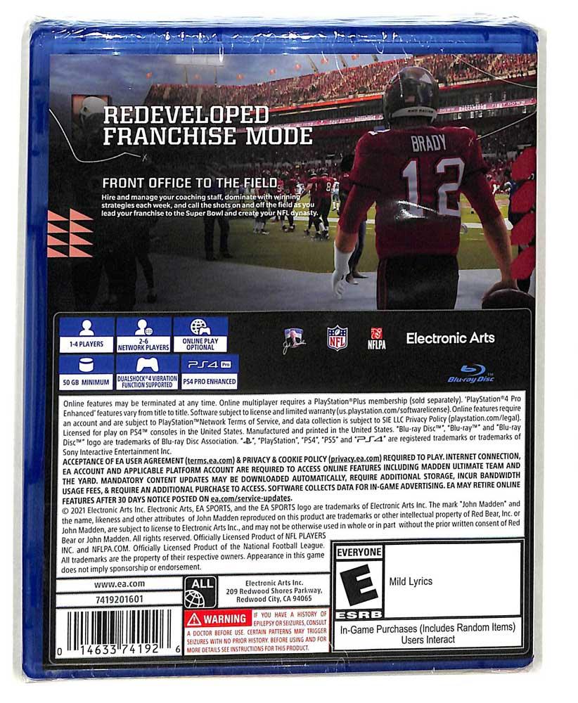 PS4 MADDEN NFL 22 ALL (US) - DataBlitz