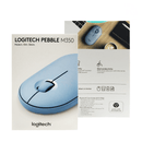 LOGITECH PEBBLE M350 WIRELESS MOUSE (BLUE GREY) - DataBlitz