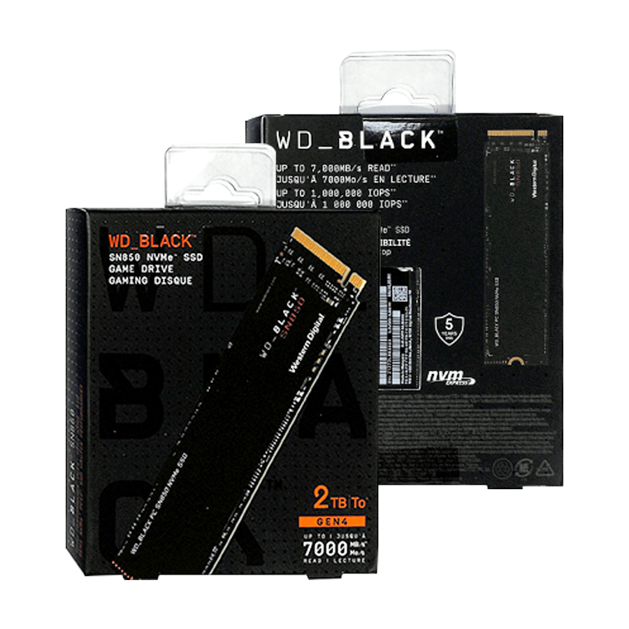 WD_BLACK SN850 2TB NVME INTERNAL GAMING SSD COMPATIBLE W/ PS5 (WDS200T1X0E) - DataBlitz