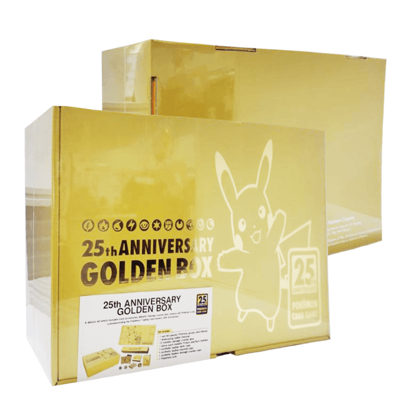 POKEMON TRADING CARD GAME 25TH ANNIVERSARY GOLDEN BOX - DataBlitz