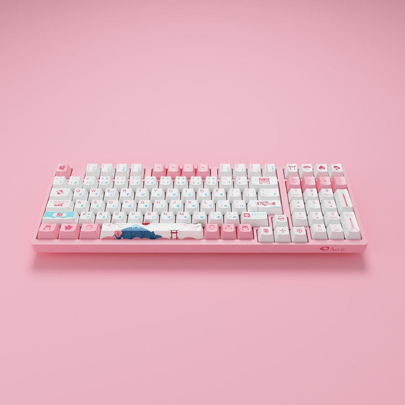 AKKO WORLD TOUR TOKYO R2 3098B MECHANICAL KEYBOARD (AKKO SWITCH JELLY PINK) - DataBlitz