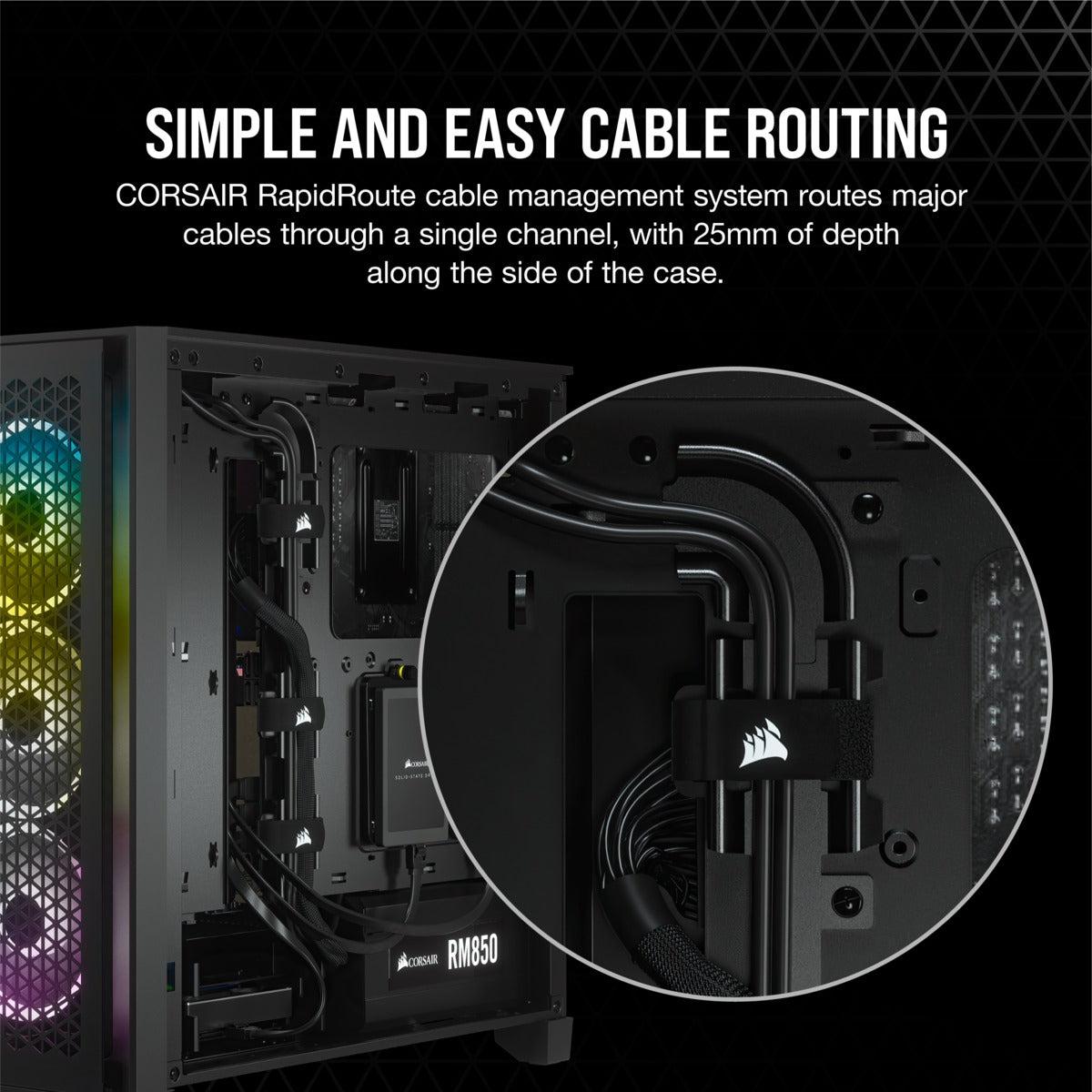 Corsair 4000D Airflow Tempered Glass Mid-Tower ATX Case (Black)