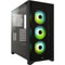 Corsair iCUE 4000X RGB Tempered Glass Mid-Tower ATX Case (Black) - DataBlitz