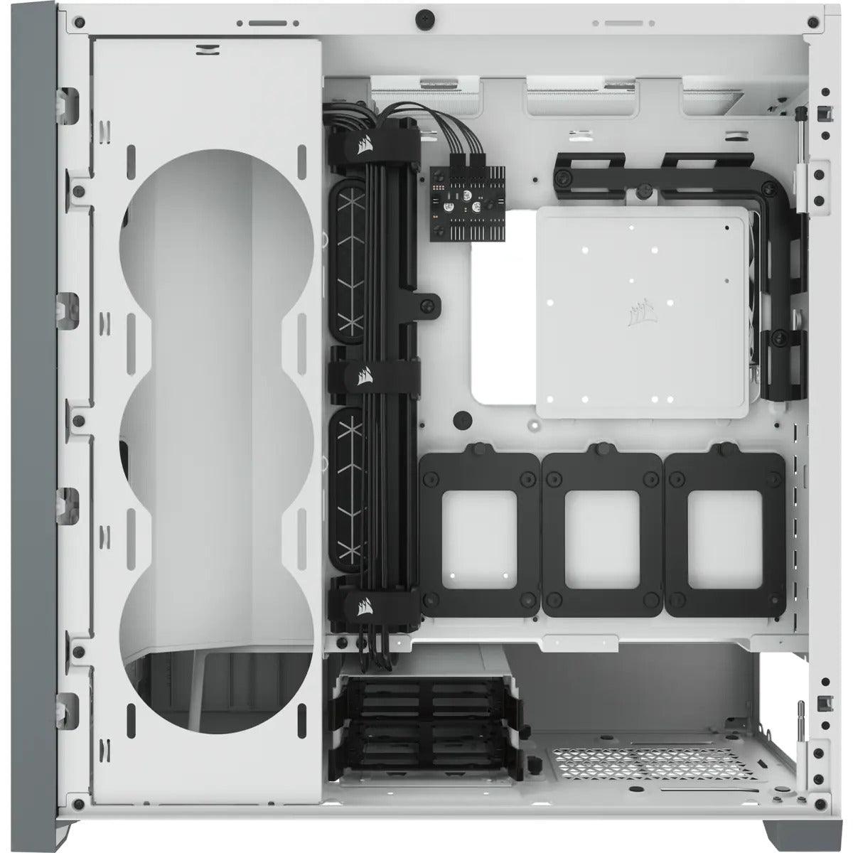 Corsair 5000D Airflow Tempered Glass Mid-Tower ATX PC Case (White) - DataBlitz
