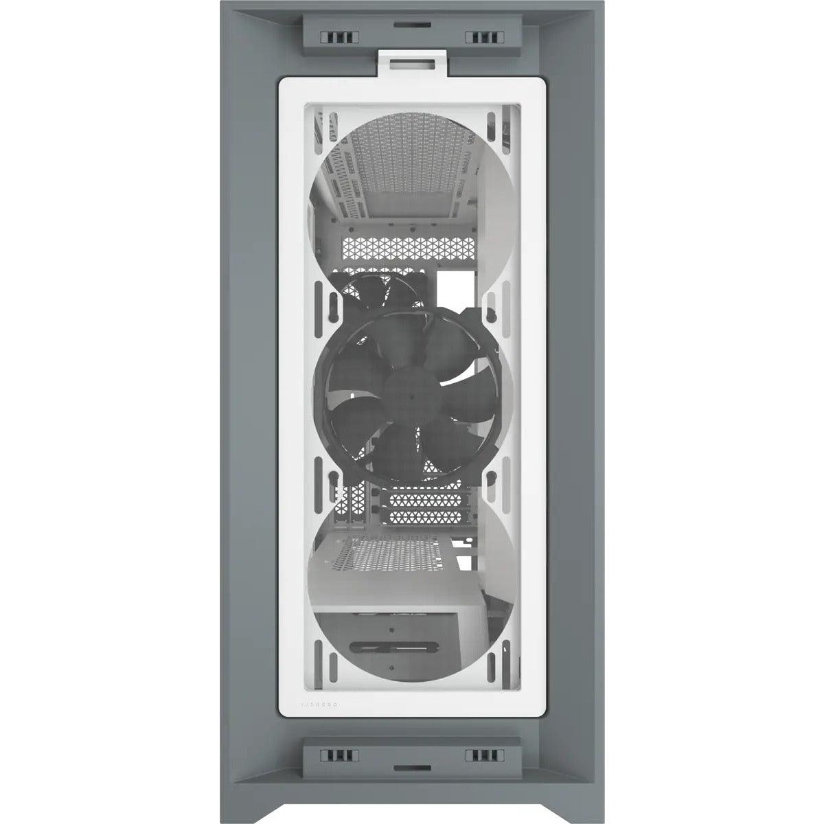 Corsair 5000D Airflow Tempered Glass Mid-Tower ATX PC Case (White) - DataBlitz