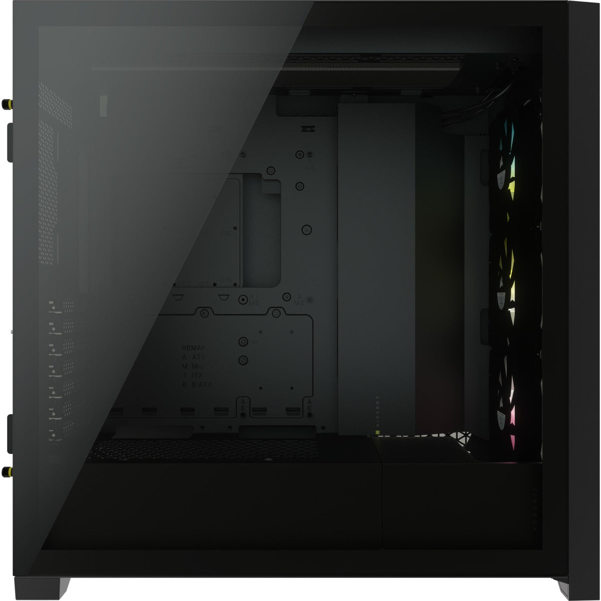 Corsair iCue 5000X RGB Tempered Glass Mid-Tower ATX PC Smart Case