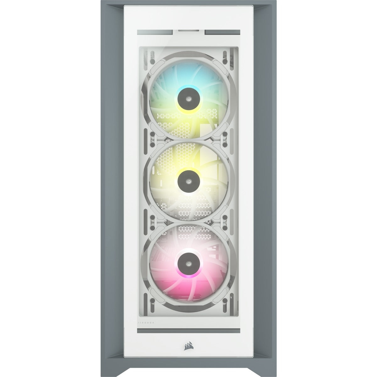 Corsair iCue 5000X RGB Tempered Glass Mid-Tower ATX PC Smart Case