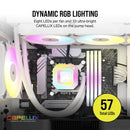 Corsair iCue H150i Elite Capellix XT Extreme Performance 360MM RGB Liquid CPU Cooler (White) - DataBlitz