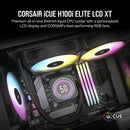 Corsair iCue H100I Elite LCD XT 240MM RGB Liquid CPU Cooler (Black)