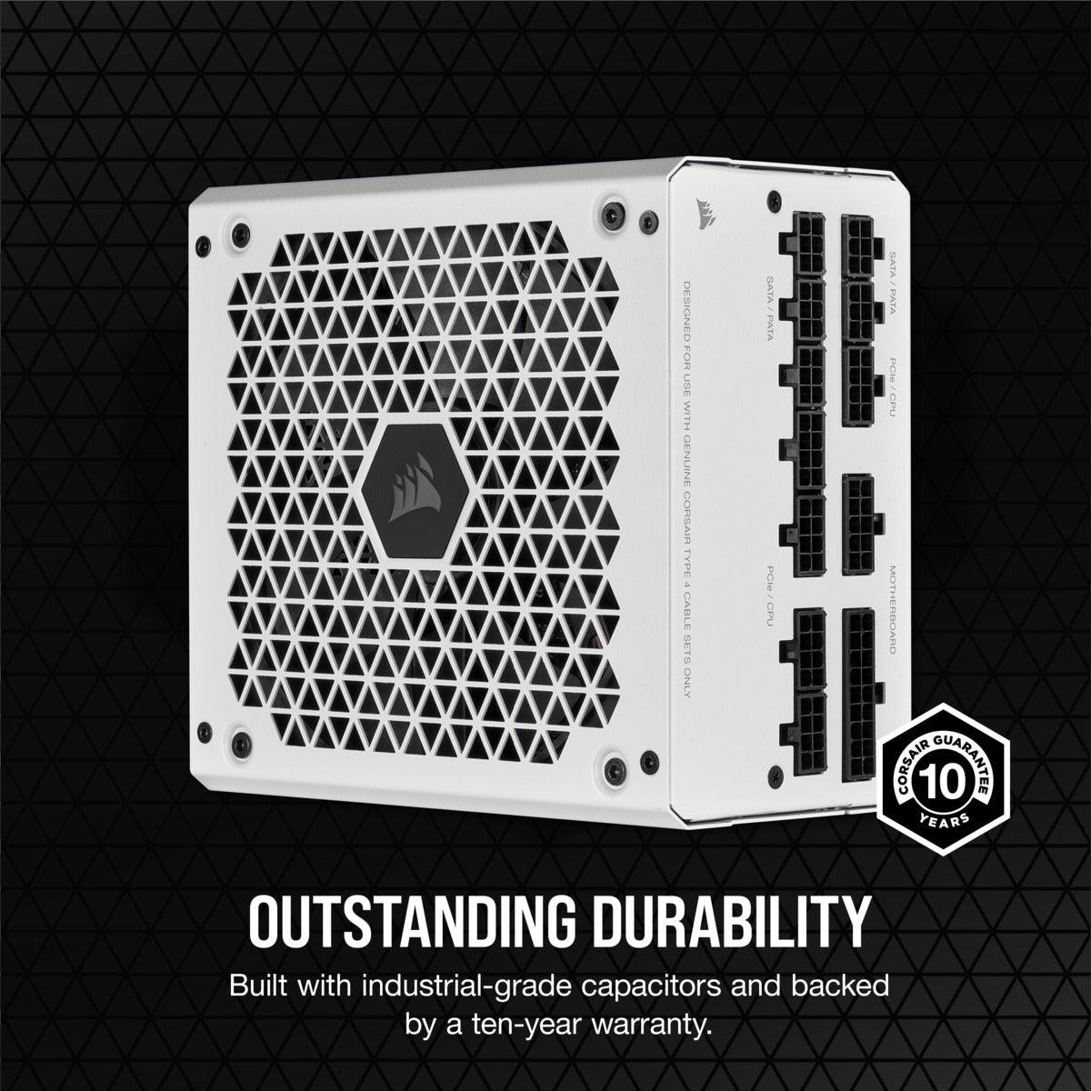 Corsair RM Series RM850 Fully Modular ATX Power Supply (White) - DataBlitz