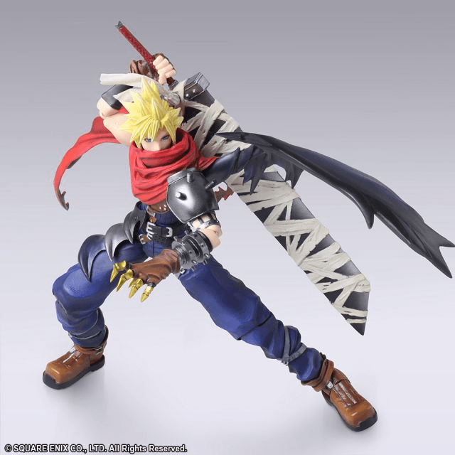 FINAL FANTASY BRING ARTS CLOUD STRIFE ANOTHER FORM VARIANT ACTION FIGURE - DataBlitz