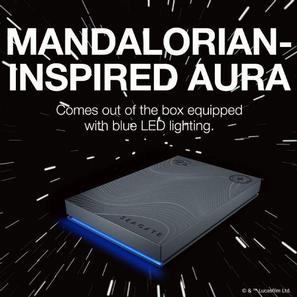 SEAGATE FIRECUDA STAR WARS THE MANDALORIAN BESKAR INGOT DRIVE SPECIAL EDITION 2TB PORTABLE EXTERNAL GAMING HDD (STKL2000403) - DataBlitz