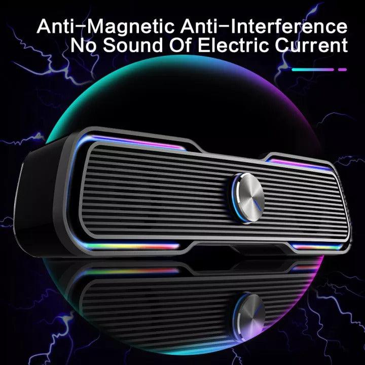 Aula Wind N-169B BT RGB Bluetooth Gaming Speaker (Black) - DataBlitz