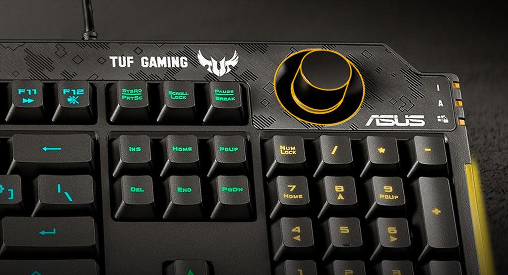 ASUS TUF GAMING K1 MECHANICAL KEYBOARD & M3 OPTICAL WIRED MOUSE COMBO (BLACK) - DataBlitz