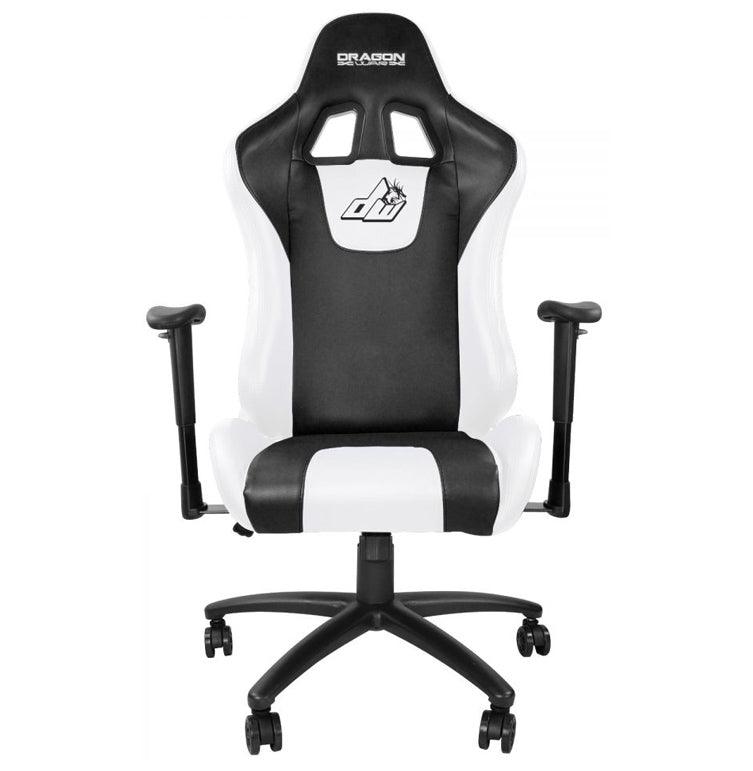 DRAGONWAR PRO-GAMING CHAIR (BLACK/WHITE) (GC-004) - DataBlitz