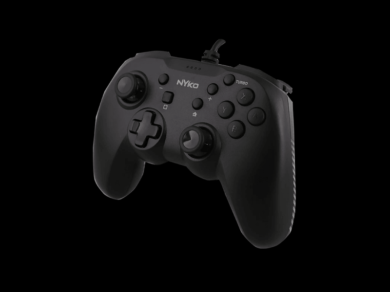 NYKO NSW WIRED PRIME CONTROLLER FOR N-SWITCH (BLACK) - DataBlitz