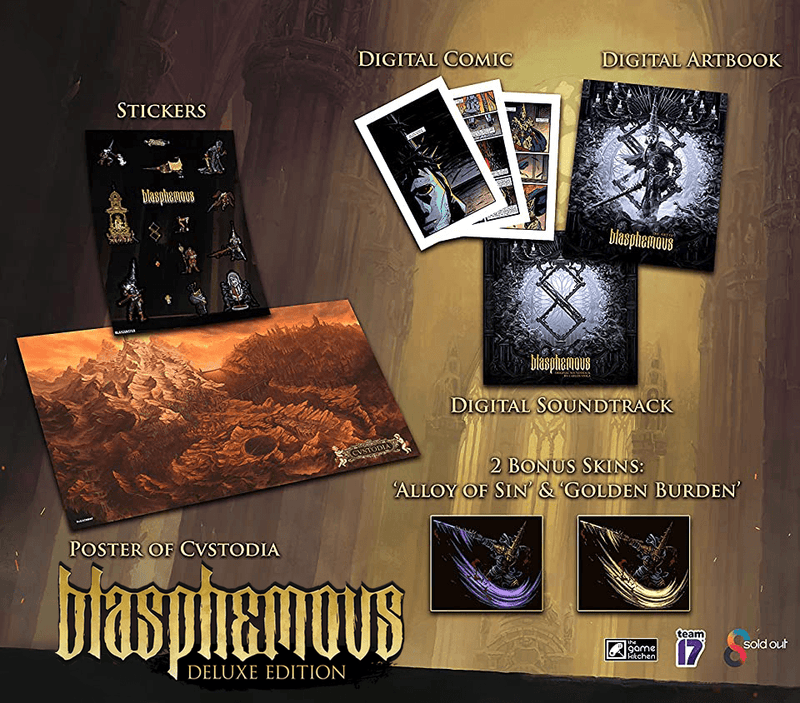 PS4 BLASPHEMOUS DELUXE EDITION REG.2 - DataBlitz