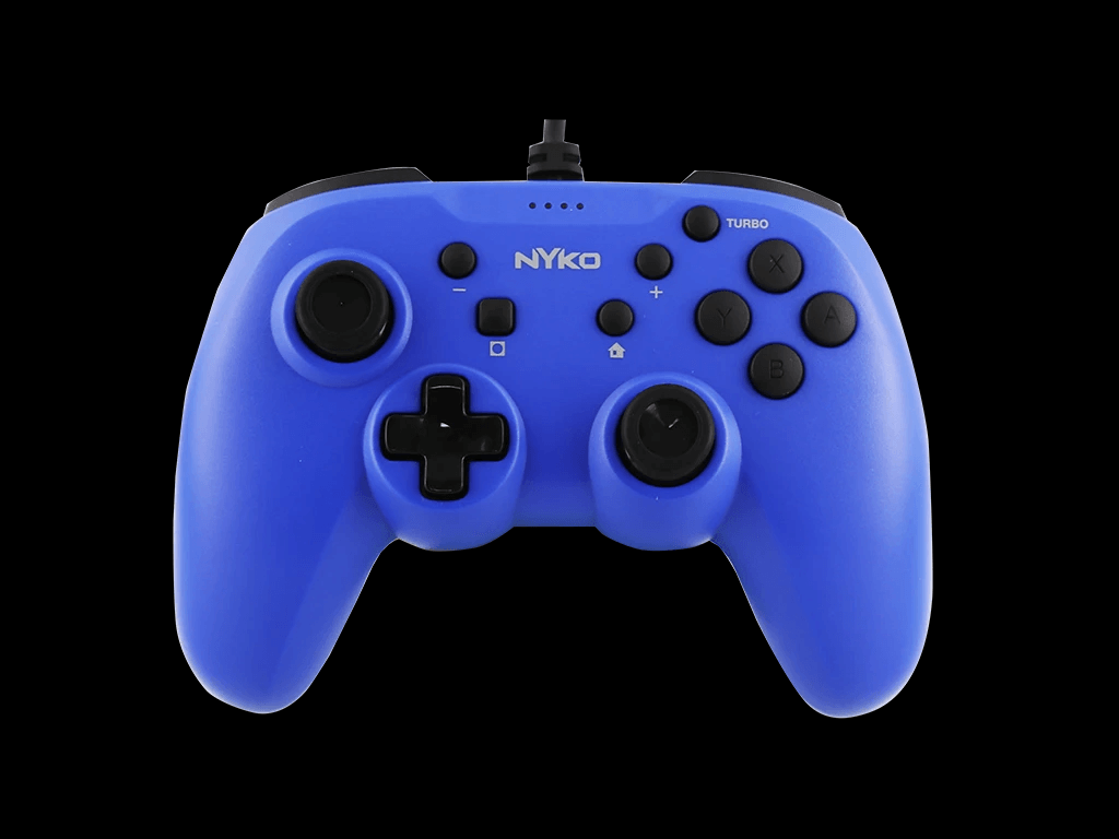 NYKO NSW WIRED PRIME CONTROLLER FOR N-SWITCH (BLUE) - DataBlitz