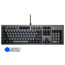 COOLER MASTER CK352 MECHANICAL GAMING KEYBOARD WITH RGB BACKLIGHTING AND DUAL KEYCAP COLOR DESIGN (BLUE SWITCH TACTILE, CLICKY) - DataBlitz