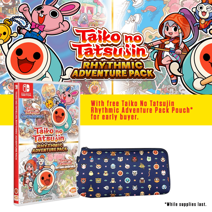 NSW TAIKO NO TATSUJIN RHYTHMIC ADVENTURE PACK (ASIAN) - DataBlitz