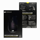 CORSAIR SABRE RGB PRO WIRELESS CHAMPION SERIES ULTRA-LIGHTWEIGHT GAMING MOUSE (BLACK) + CORSAIR GAMING MM200 CLOTH MOUSE MAT MEDIUM EDITION BUNDLE - DataBlitz