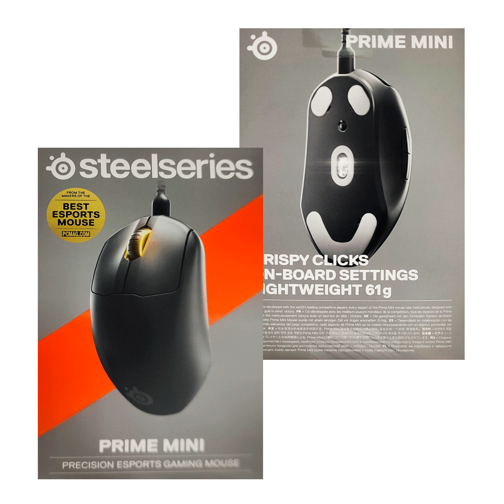 STEELSERIES PRIME MINI PRECISION ESPORTS GAMING MOUSE (PN62421) - DataBlitz